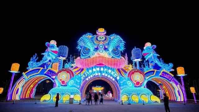 会定档2月10日开园十大赏灯亮点抢先看开元ky棋牌官宣！2026年大湾区灯(图2)